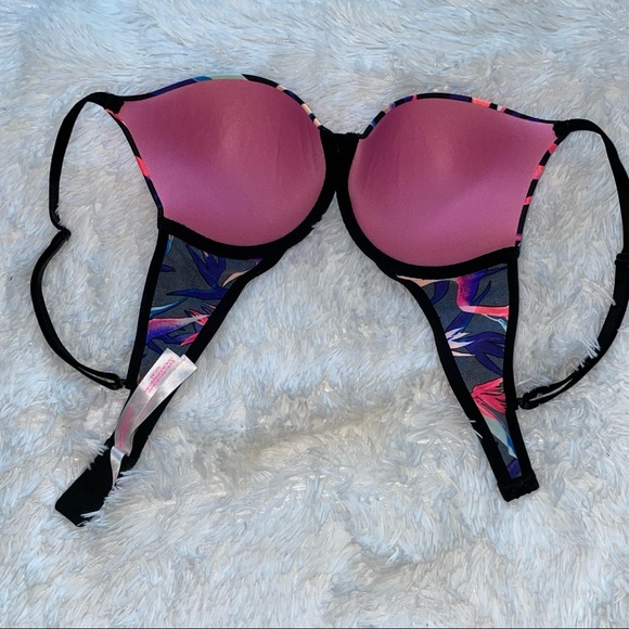 Victorias Secret Push Up Bra Tropical size 34C‎ wear everywhere push up intimate - Picture 5 of 8